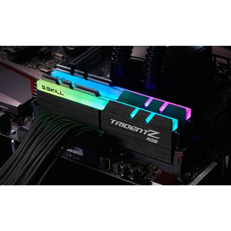 Load image into Gallery viewer, G.skill 32 gb ddr4-3200 (2x 16 gb) werkgeheugen (zwart, f4-3200c16d-32gtzr, xmp 2.0)
