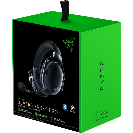 Razer blackshark v2 pro over-ear gaming headset (zwart, pc, playstation 4, xbox one, nintendo switch)