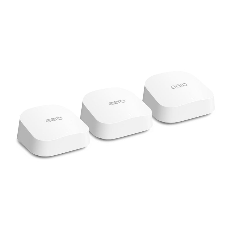 Load image into Gallery viewer, Eero 7 mesh wifi system, 3 stuks mesh router (wit)
