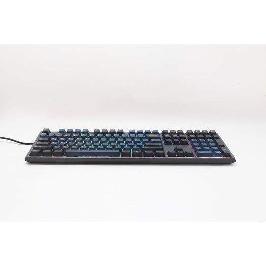 Ducky one 3 pro, gaming toetsenbord (zwart, us lay-out, cherry mx2a speed silver, rgb led, double-shot pbt, quack mechanics, hot swap)