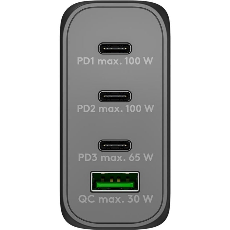 Afbeelding laden in galerijviewer, Goobay usb-c pd multiport quick charger (100 w) (zwart)
