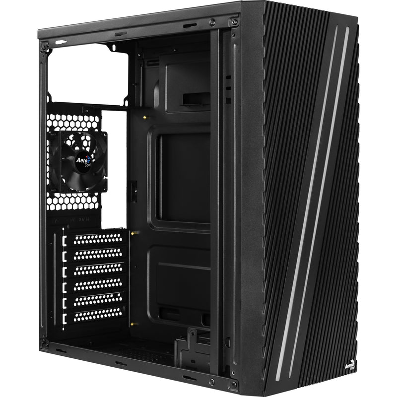 Load image into Gallery viewer, Aerocool streak midi tower behuizing (zwart | 3x usb-a | rgb | window)
