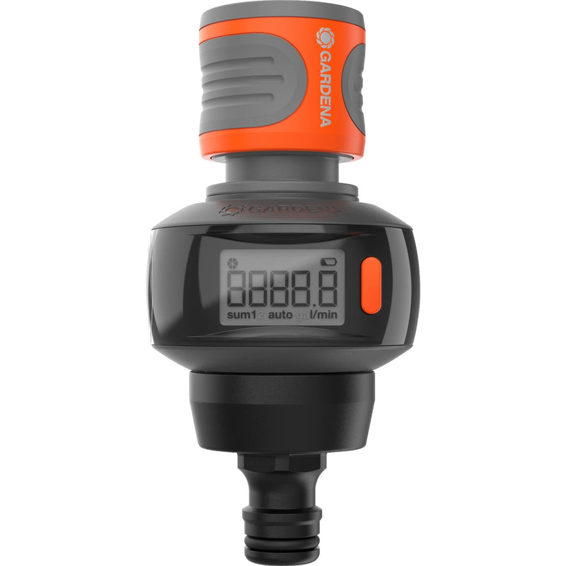 Chargez l'image dans la visionneuse de la galerie, Gardena watermeter aquacount meetapparaat (grijs oranje, 18350-20)
