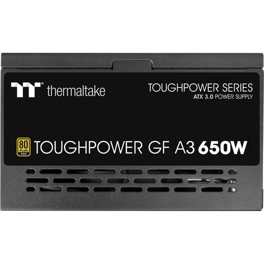 Thermaltake toughpower gf a3 gold - tt premium edition modulaire 650 watt voeding (zwart, 4x pcie)