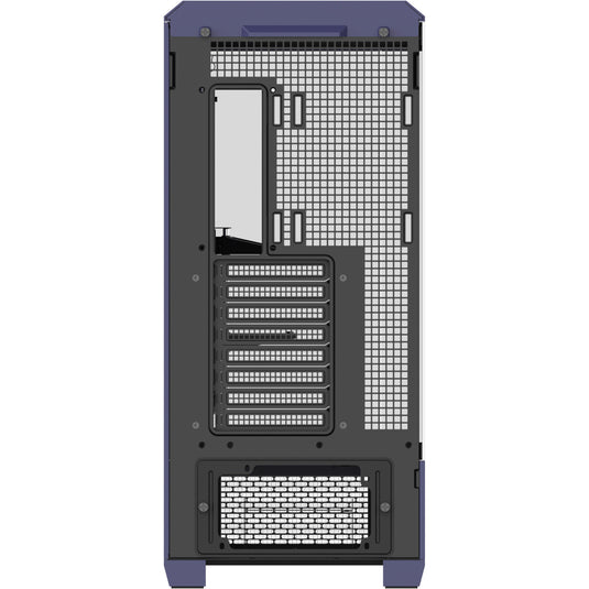 Thermaltake view 600 tg future dusk big tower behuizing (paars zwart | 2x usb-a | 1x usb-c | tempered glass)