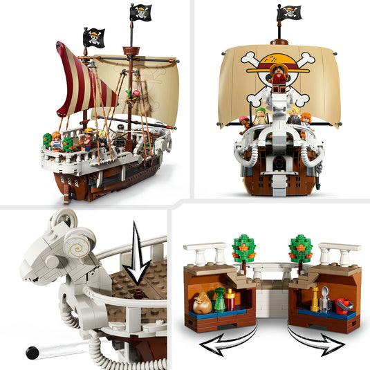 Lego ® one piece het piratenschip going merry bouwset - 75639