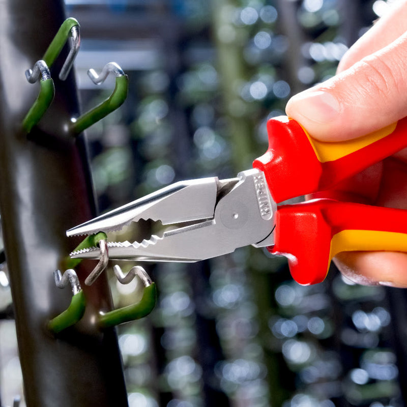 Load image into Gallery viewer, Knipex spitse kombitang combinatietang (rood geel)
