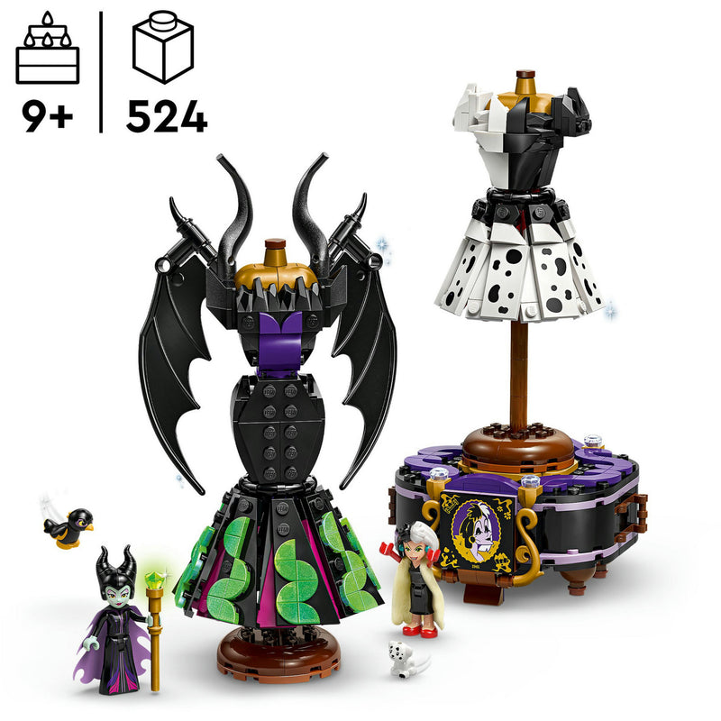 Load image into Gallery viewer, Lego disney 43262 de jurken van maleficent en cruella de vil
