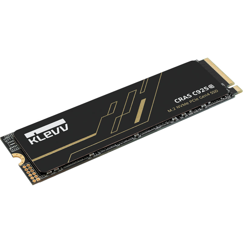 Load image into Gallery viewer, Klevv cras c925g 1 tb ssd (zwart, k01tbm2sp0-25g, pcie gen 4.0 x4, nvme 2.0)
