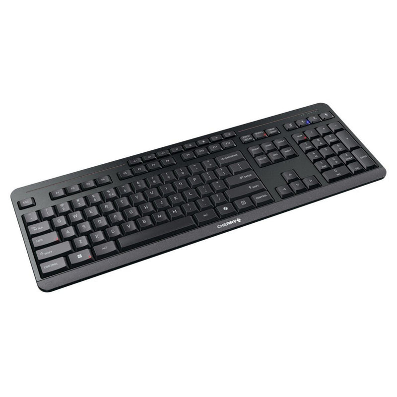 Load image into Gallery viewer, Cherry stream keyboard ultimate (zwart, us lay-out (qwerty), sx-schaartechnologie, 100%, white leds, abs, 2.4 ghz bluetooth usb)
