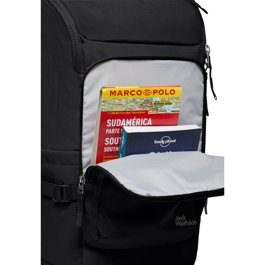 Jack wolfskin lyall rugzak (zwart, 28 liter)