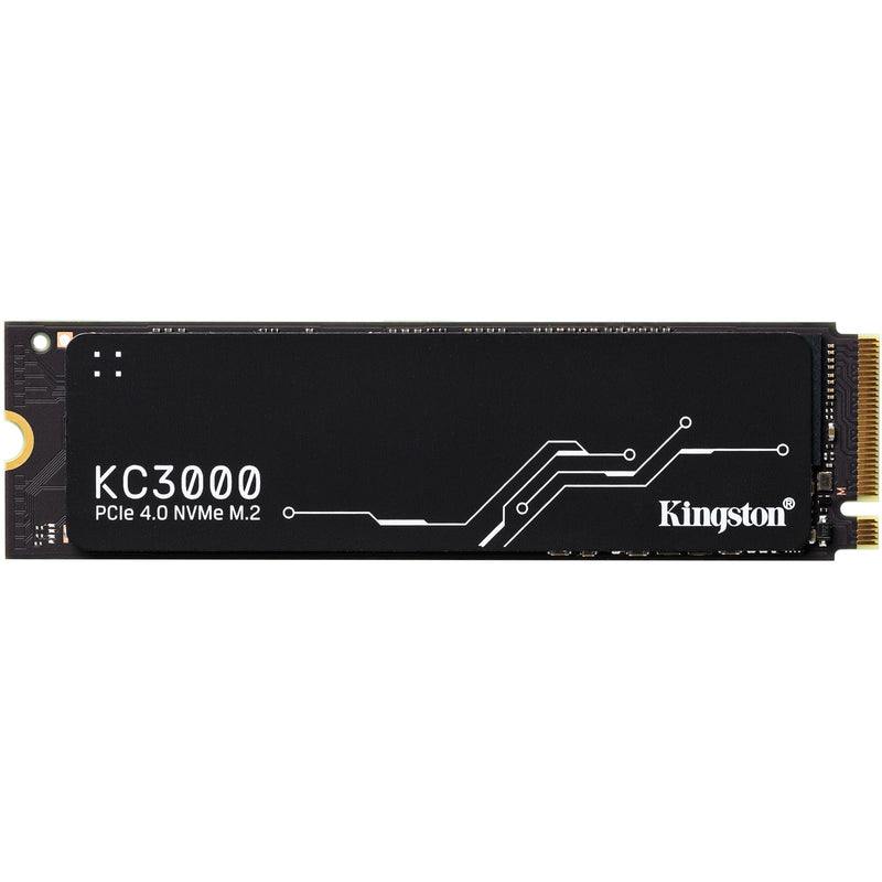 Load image into Gallery viewer, Kingston kc3000 512 gb ssd (zwart, skc3000s 512g, pcie 4.0 nvme, m.2 2280)
