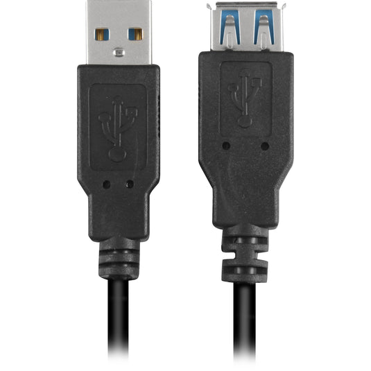 Sharkoon usb 3.0 verlengkabel (zwart, 2 meter)