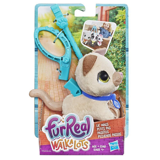 Hasbro furreal - walkalots lil' wags kitty pluchenspeelgoed