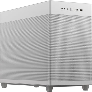 Asus prime ap201 mini tower behuizing (wit | 2x usb-a | 1x usb-c)