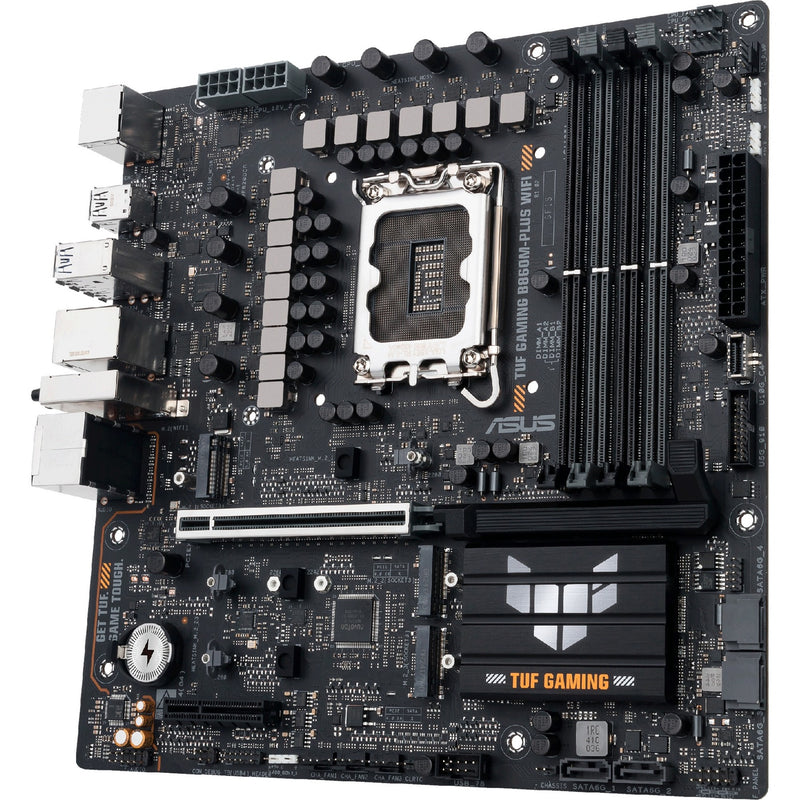 Load image into Gallery viewer, Asus tuf gaming b860m-plus wifi socket 1851 moederbord (2.5 gb-lan, wi-fi 7, bt, sound, µatx)
