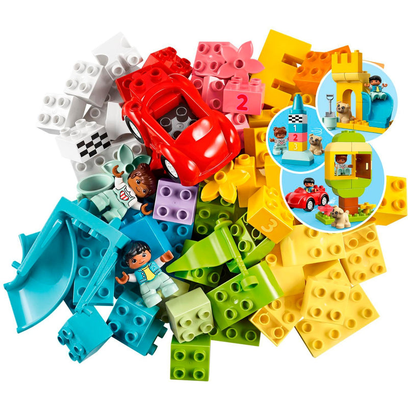 Load image into Gallery viewer, Lego duplo 10914 luxe opbergdoos met bouwstenen

