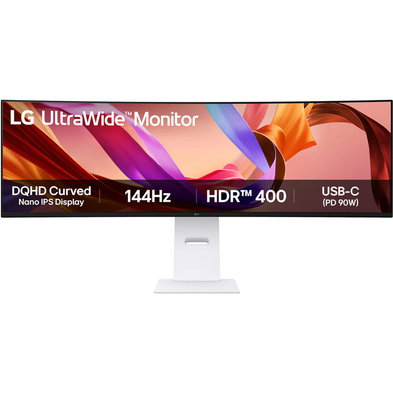 ギャラリービューアに画像をロードする, Lg ultrawide 49u950a-w 49 curved monitor (wit, hdmi, displayport, 2x usb-a, usb-c, 144 hz)

