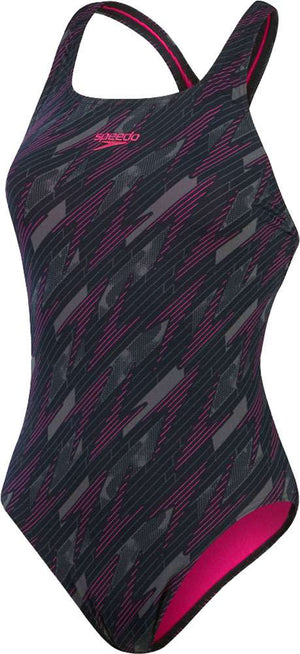 Speedo hyperboom allover medalist - women's swimsuit