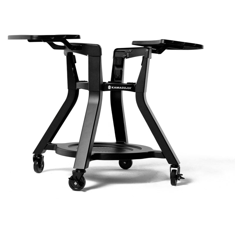 Load image into Gallery viewer, Kamado joe joe jr®-kar met zijtafels barbecuewagen (zwart)
