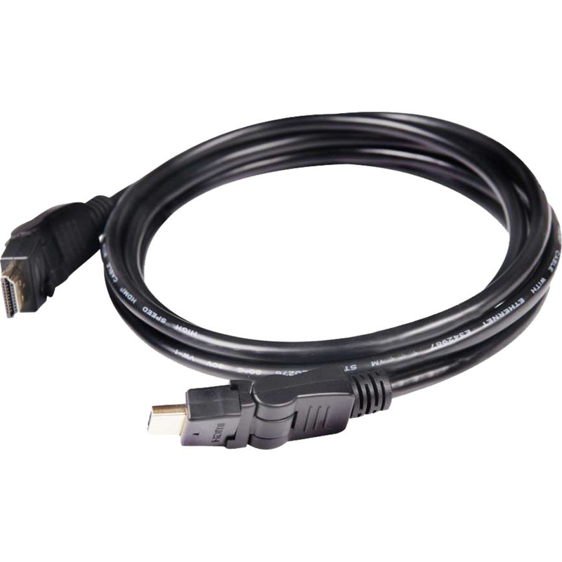 Afbeelding laden in galerijviewer, Club 3d hdmi 2.0 360° draaibare kabel (zwart, 2 meter, 4k)
