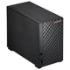 Asustor drivestor 2 gen2 (as1202t) nas (zwart, lan, usb)