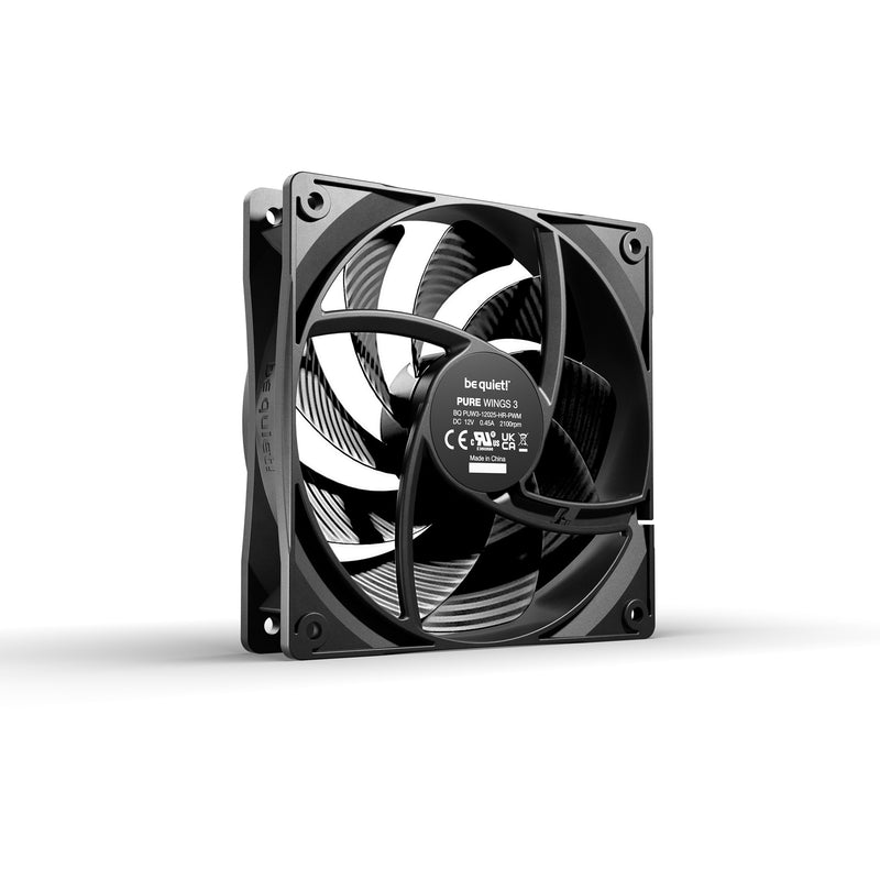 Load image into Gallery viewer, Be quiet! pure wings 3 pwm high-speed case fan (zwart, 120 x 120 x 25 mm)
