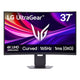 Lg ultragear 37g800a-b 37 4k uhd curved gaming monitor (zwart, 2x hdmi, displayport, usb-a, usb-c, 165hz)