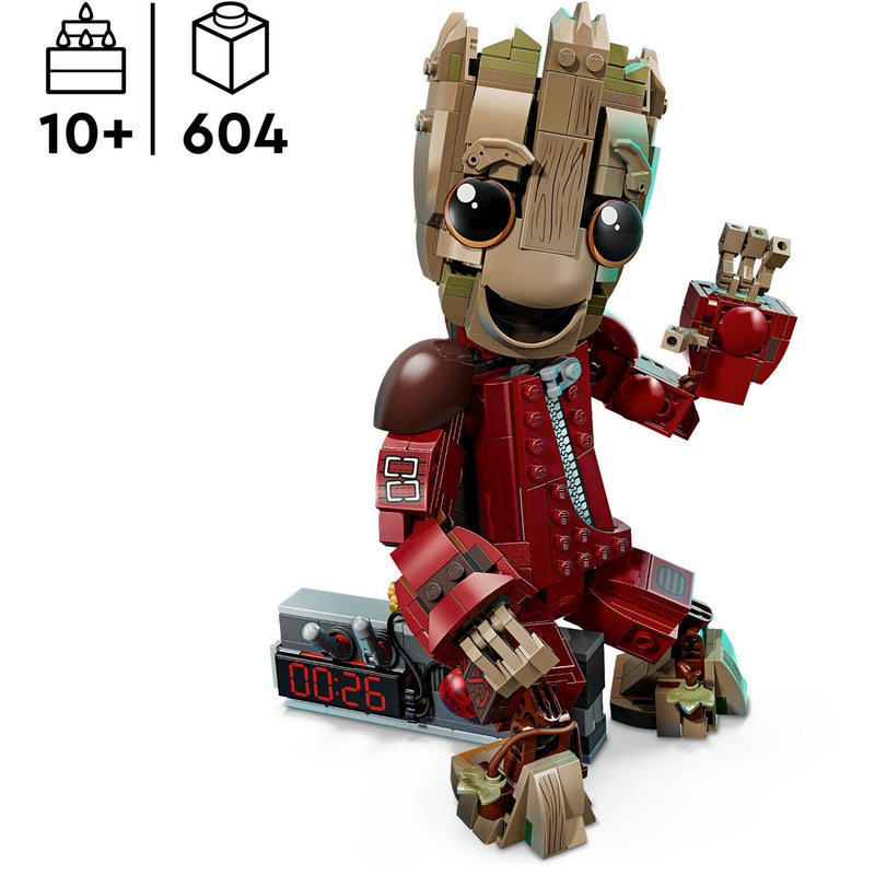 Load image into Gallery viewer, Lego marvel super heroes - groot in ravager jumpsuit constructiespeelgoed (76341)
