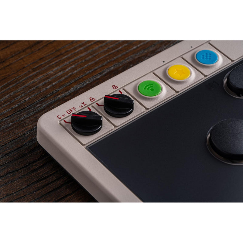 Chargez l'image dans la visionneuse de la galerie, 8bitdo arcade controller (grijs rood, 2.4 ghz bluetooth usb, nintendo switch 1 + 2, pc)
