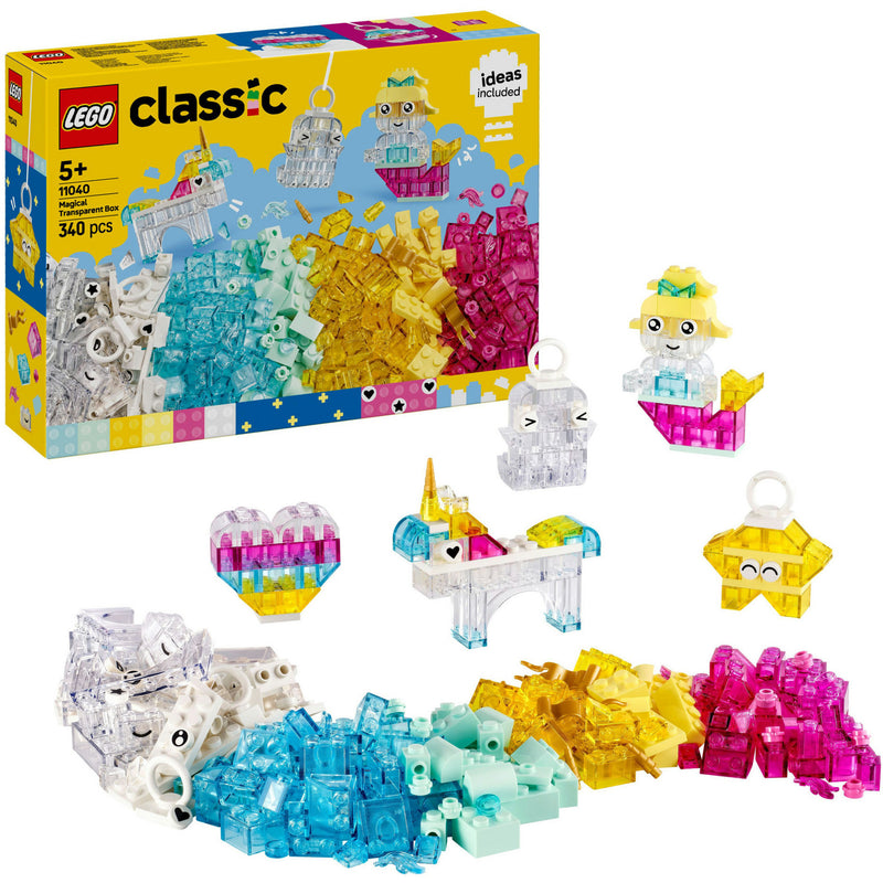 Chargez l'image dans la visionneuse de la galerie, Lego classic magische transparante doos - 11040
