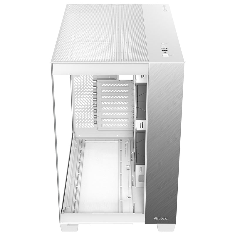 Afbeelding laden in galerijviewer, Antec c8 midi tower behuizing (wit zilver | 2x usb-a | 1x usb-c | tempered glass)
