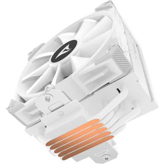 Sharkoon a50 rgb cpu-koeler (wit, 4-pins pwm fan-connector)