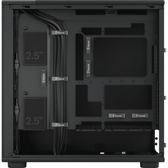 Fractal design epoch xl solid midi tower behuizing (zwart | 2x usb-a | 1x usb-c)