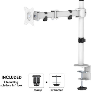 Neomounts nm-d135white monitorarm (wit)
