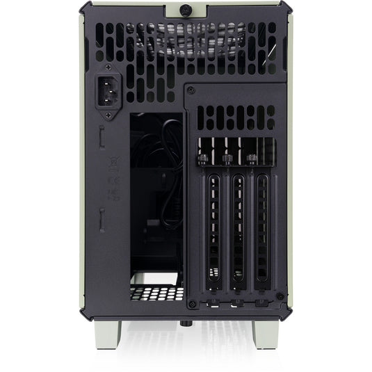 Thermaltake tr100 ws matcha green mini tower behuizing (lichtgroen | 2x usb-a | 1x usb-c)