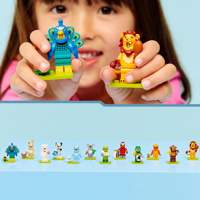 Load image into Gallery viewer, Lego minifigures - serie 28: dierenkostuum constructiespeelgoed (71051)
