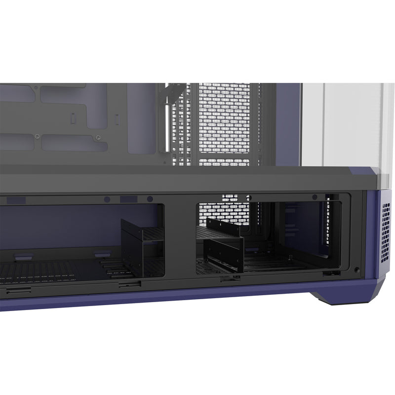 Load image into Gallery viewer, Thermaltake view 600 tg future dusk big tower behuizing (paars zwart | 2x usb-a | 1x usb-c | tempered glass)

