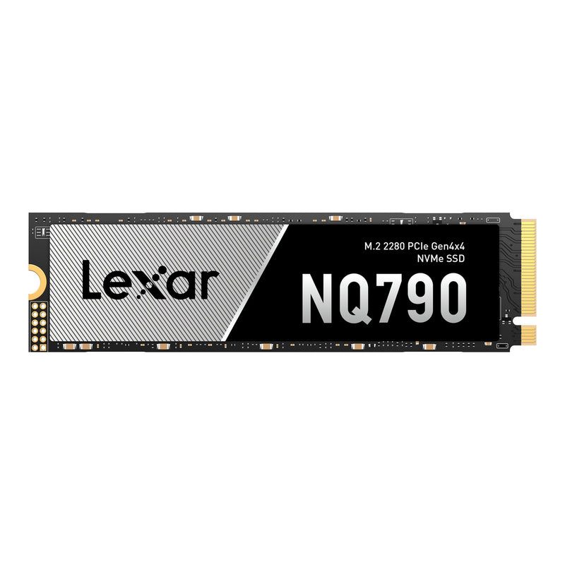 Afbeelding laden in galerijviewer, Lexar nq790 512 gb ssd (zwart grijs, pcie 4.0 x4, nvme 1.4, m.2 2280)
