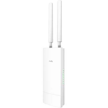 Cudy outdoor 4g lte cat 6 ac1200 wi-fi gigabit router (wit, poe, mesh, app)