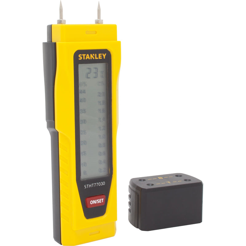 ギャラリービューアに画像をロードする, Stanley vochtmeter (geel zwart)
