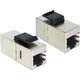 Delock rj-45 (female) naar rj-45 (female) cat.5e keystone module