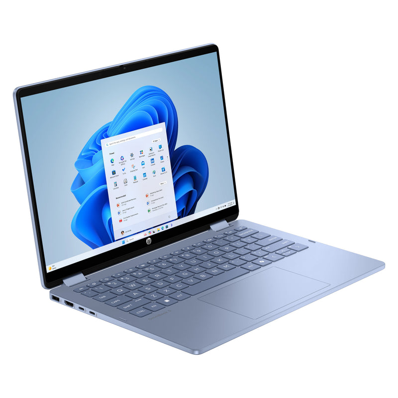 Afbeelding laden in galerijviewer, Hp omnibook 5 flip 2-in-1 14-fp0251ndx 14 laptop (blauw | core 5 120u | intel graphics | 8 gb | 512 gb ssd | touch)

