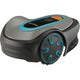 Gardena robotmaaier sileno minimo 500 (grijs turquoise, 500 m², li-ion accu + basisstation inbegrepen, bluetooth)