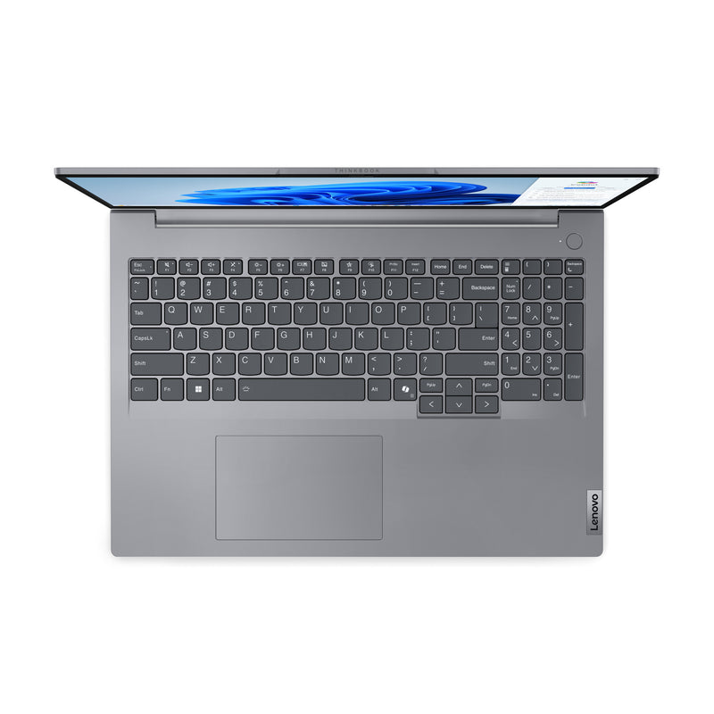 Afbeelding laden in galerijviewer, Lenovo thinkbook 16 g7 arp (21mw00ckmh) 16 laptop (grijs | ryzen 5 7535hs | radeon 660m | 16 gb | 512 gb ssd)

