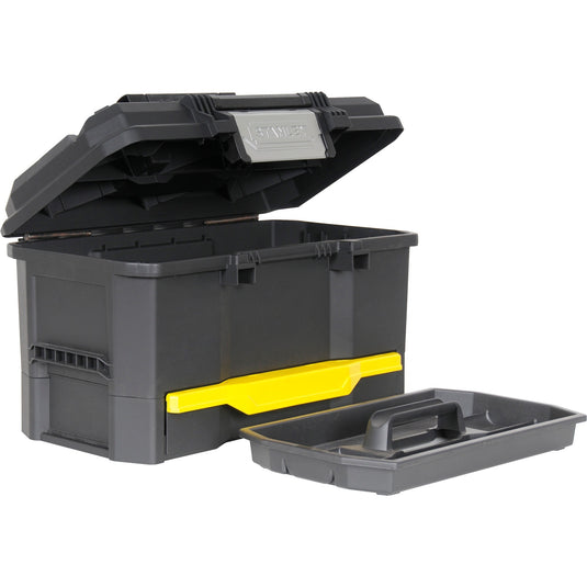Stanley koffers gereedschapskoffer 19 met drukslot en lade, type 1-70-316 - 1-70-316