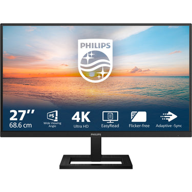 Philips 27e1n1900ae 00 27 4k uhd monitor (zwart, hdmi, 2x usb-a, usb-c)