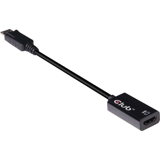 Club 3d displayport 1.4 > hdmi 2.0b hdr active adapter (zwart)