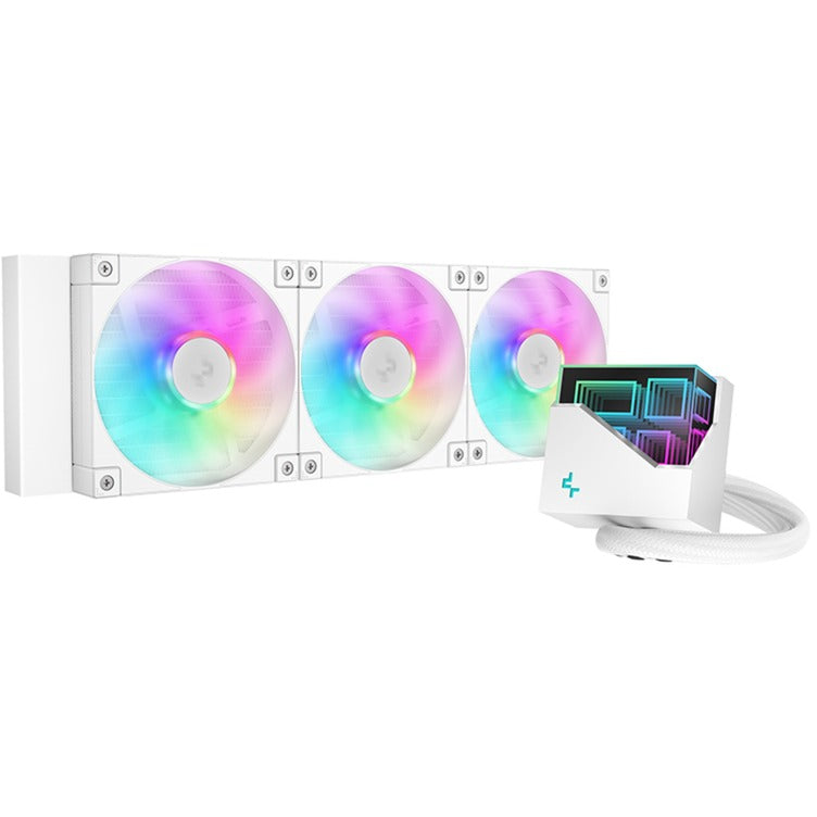 Chargez l'image dans la visionneuse de la galerie, Deepcool lt360 argb waterkoeling (wit, 4-pins pwm fan-connector)

