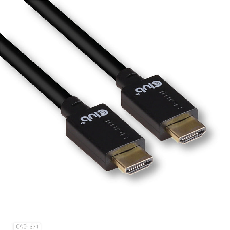Chargez l'image dans la visionneuse de la galerie, Club 3d gecertificeerde ultra high speed hdmi 2.1 kabel (zwart, 1 meter, 8k)
